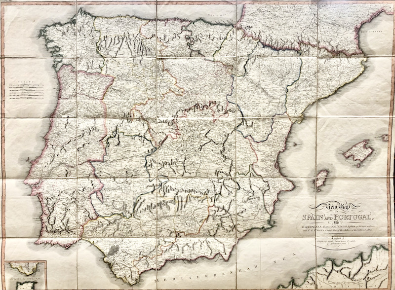 New Map of Spain and Portugal / Nuevo Mapa de España y Portugal