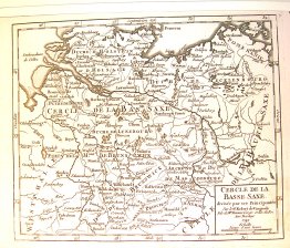 Cercle de la Basse Saxe divisee par ses Principautes