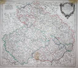 Le Royaume de Boheme, le duche de Silesie, et les marquisats de Moravie et Lusace. (Bohemia, Silesia, Moravia...)