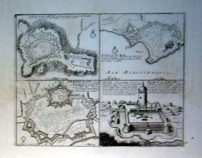 Bellegarde, Colliure, Perpignan, Kasteel van Salses
