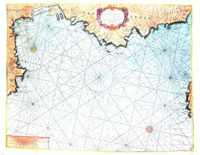 La Costa di Linguadocha, Provenza, et una parte d'Italia da C. Dragonis sino a Cabo Delle Melle
