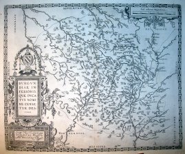Burgundiae inferioris, quae ducatus nomine censetur, des. 1584 (Ducado de Borgoña)