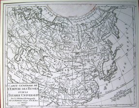 Carte Generale de L'Empire des Russes et de la Tatarie Universelle