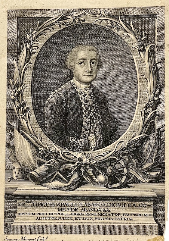 Exm. D. Petrus Paulus Abarca de Bolea [Pedro Pablo Abarca de Bolea y Ximénez de Urrea]