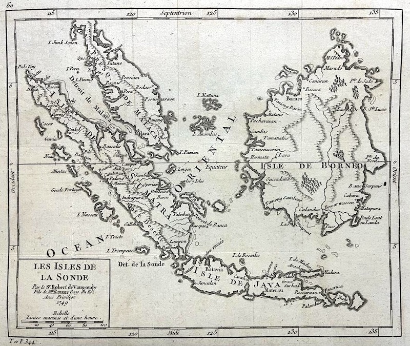 Les isles de la Sonde (Islas de la Sonda)