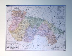 Mapa de la Provincia de Logroño