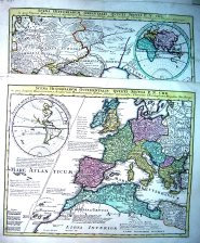 Scena Historiarum Orientalis Quinti Seculi P. N. Chr. / Scena Historiarum Occidentalis Quinti Seculi P.N. Chr