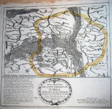 Mapa Geografico del nuevo obispado de Tudela.