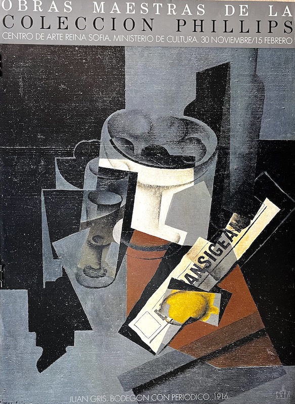 Obras Maestras de la Colección Phillips - Centro de Arte Reina Sofía [Bodegón con Periódico, 1916]