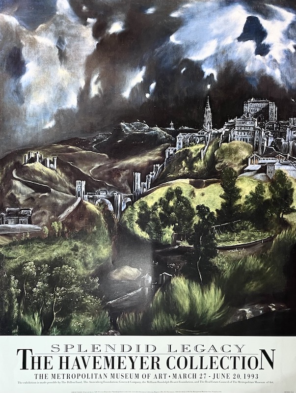 Splendid Legacy, The Havemeyer Collection - The Metropolitan Museum of Art 1993 [Vista de Toledo, c.1600]