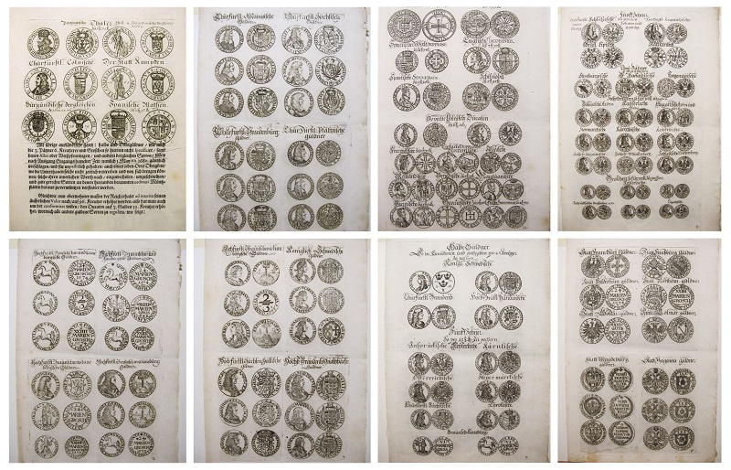 I - Münz-Edict des fränkischen, bairischen und schwäbischen Kreises / Edicto de Moneda del círculo de Franconia, Baviera y Suabia / Coin edict of the Franconian, Bavarian and Swabian circle