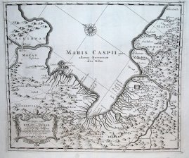 Nouvelle Carte de la Province de Kilan en Perse