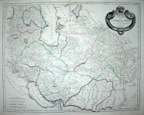 Carte de L'Empire de Perse (Persia)