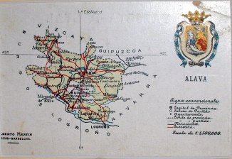 Mapa de Alava