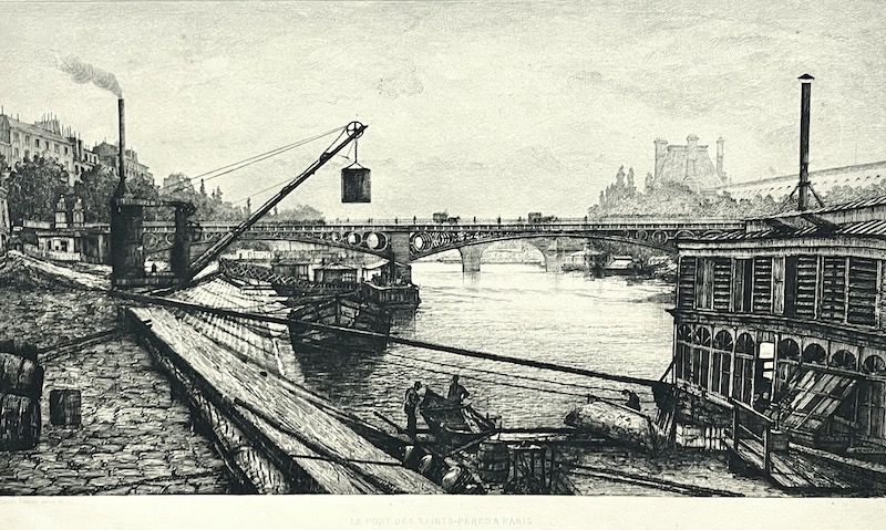 The Pont des Saints-Pères, Paris - Pasadena