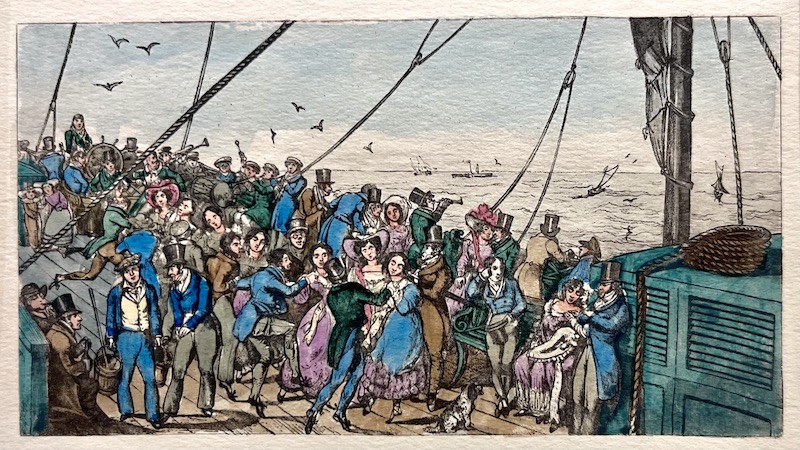 [Concierto en cubierta]