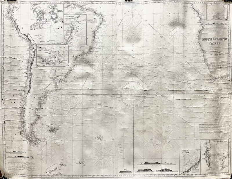 South Atlantic Ocean, Compiled by J.S. Hobbs