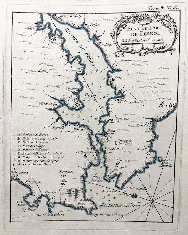 Plan du Port de Ferrol