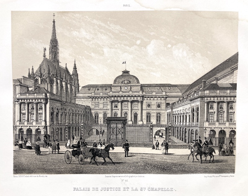 Nº46 - Palais de Justice et la Ste. Chapelle