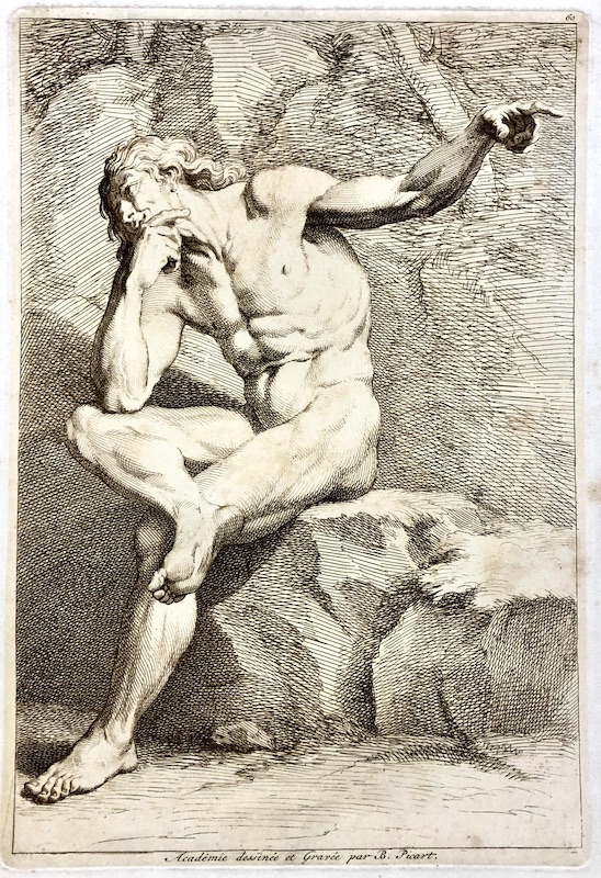 Academie  (Desnudo masculino nº 60)