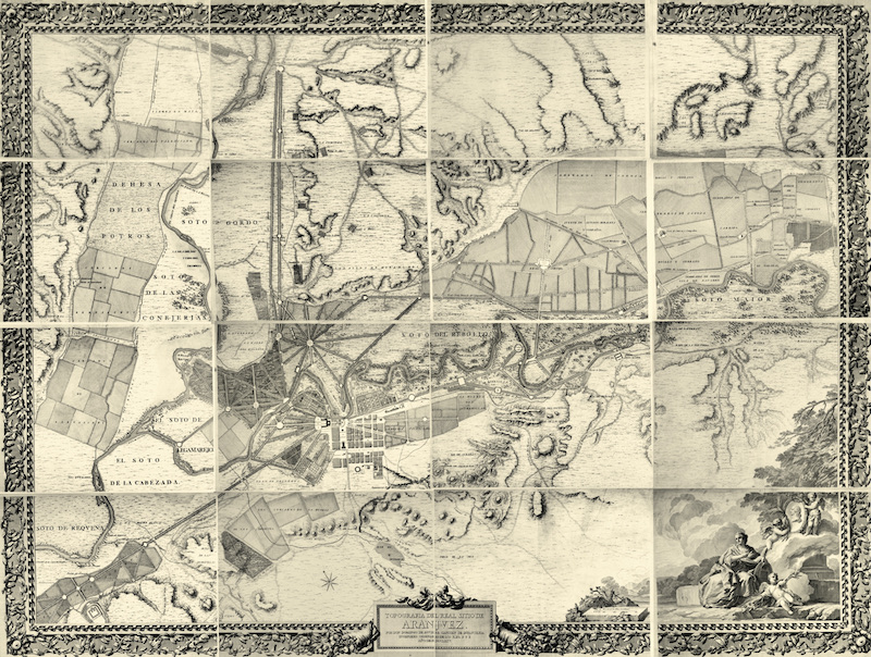 Topografia del Real Sitio de Aranjuez