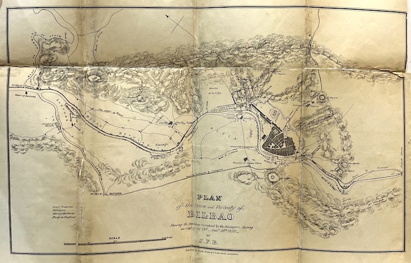 Plan of the Town and Vicinity of Bilbao [Plano de la Ciudad y Vecindad de Bilbao]