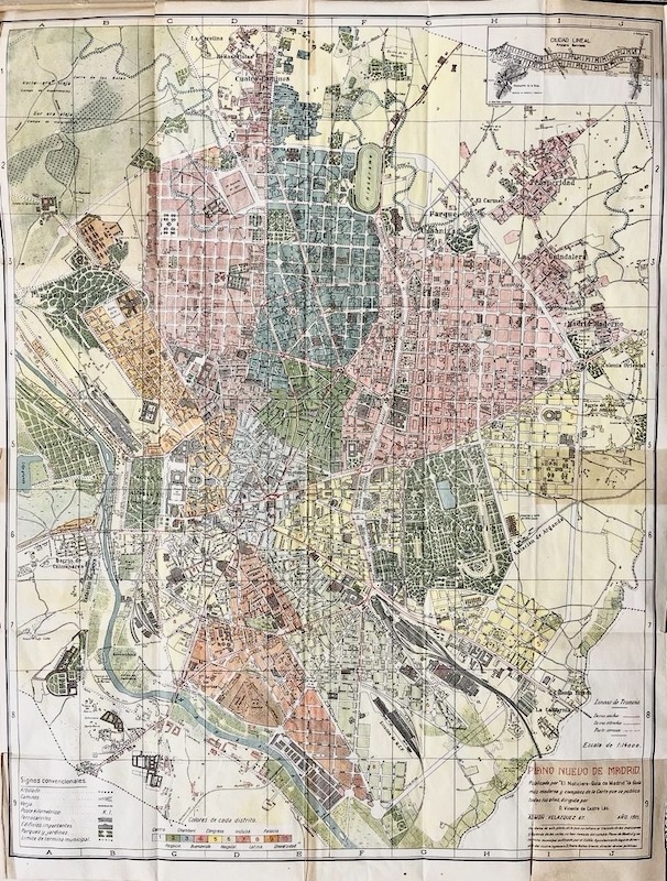 Plano Nuevo de Madrid
