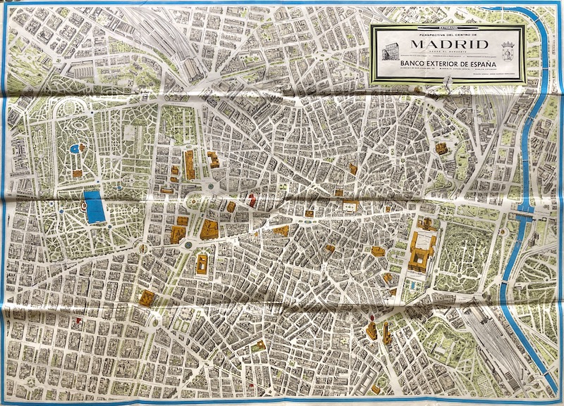 Perspectiva del Centro de Madrid desde el Noroeste
