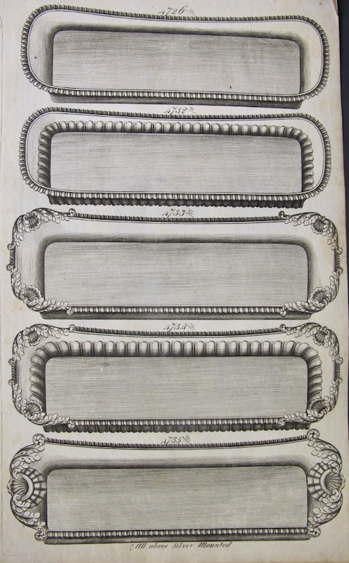 Plateria Inglesa - nº 4726, 4732, 4733, 4734, 4735