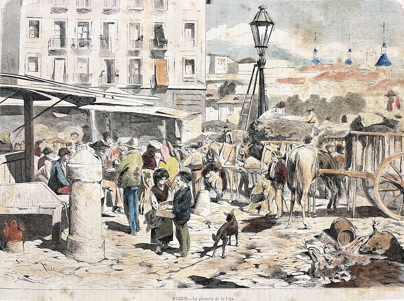 MADRID - La Plazuela de la Paja