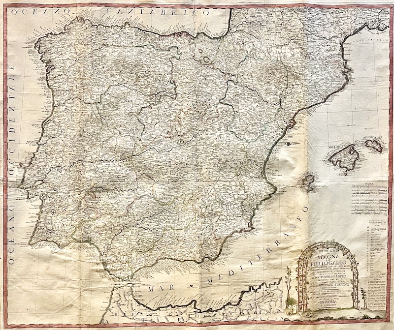 Li Regni di Spagna e di Portogallo tratti dalle carte che de' due Regni e particolarmente di quello di Spagna ha recentemente pubblicate [...]