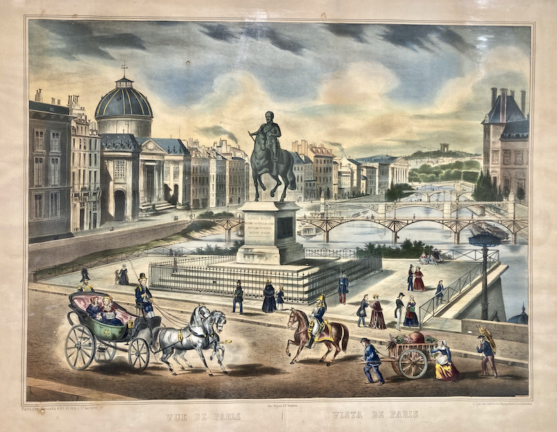 Vue de Paris / Vista de París