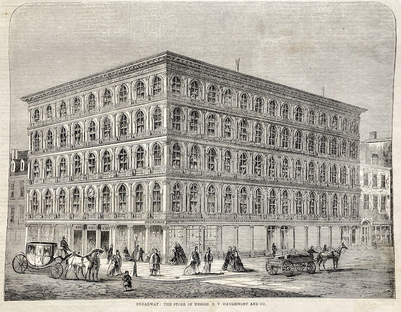 Broadway : The Store of Messrs. E. V. Haughwont and Co.