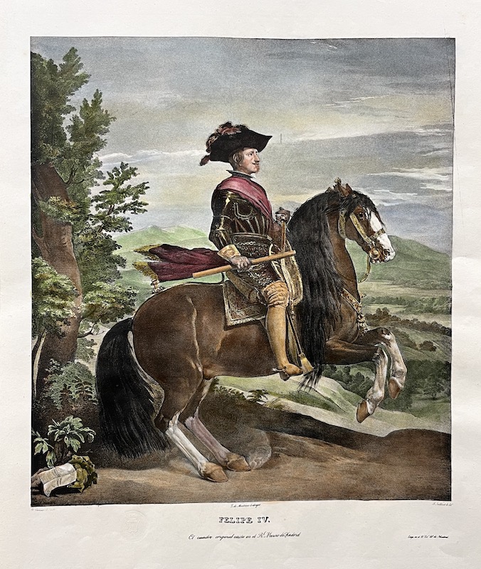 Felipe IV - El Cuadro Original existe en el R. Museo de Madrid