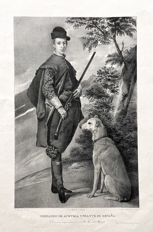 Fernando de Austria Ynfante de España - El Cuadro Original existe en el R. Museo de Madrid