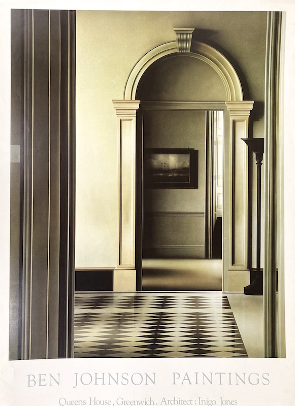 Ben Johnson Paintings - Queens House, Greenwich. Architect : Inigo Jones (1978)
