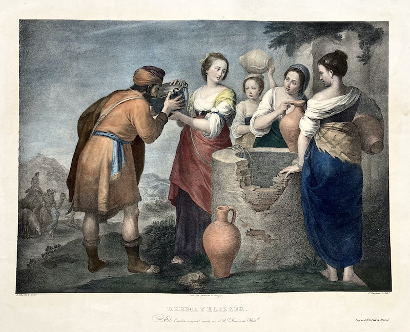 Rebeca y Eliezer (Murillo, c.1660)