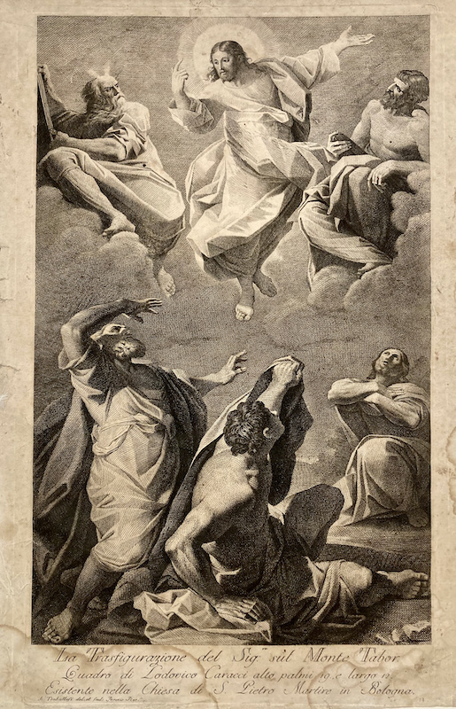 La Tranfigurazione del Sigre. sul Monte Tabor [La Tranfiguración de Jesús]