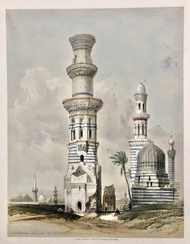 Ruined Mosques in the Desert, west of the Citadel (El Cairo)
