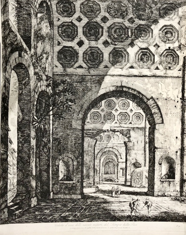 Veduta d' una delle Navate Minori, dle Tempio della Pace