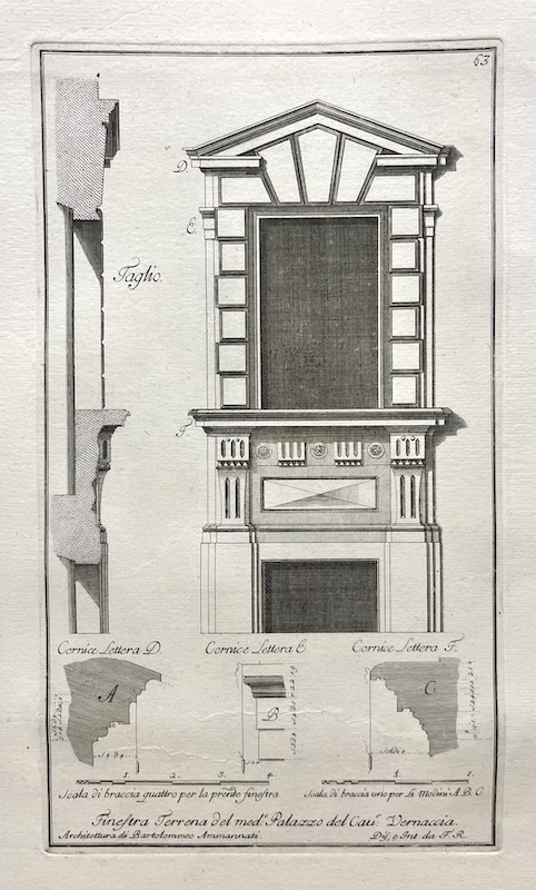 Scelta di Architetture Antiche e Moderne della Citta di Firenze - Nº 63