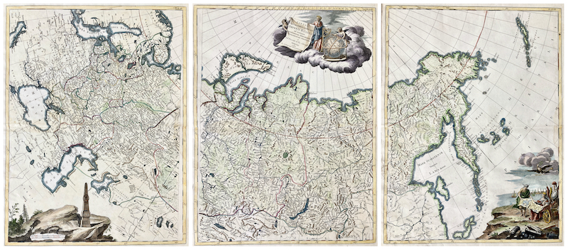 Tabula Geographica Generalis Imperii Russici ad normam novissimarum Observationum Astronomicarum Concinnata