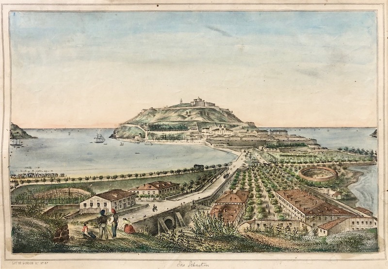 San Sebastián (Vista desde el alto de San Bartolomé)