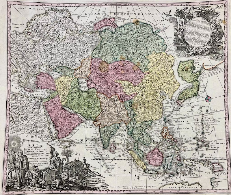 ASIA cum Omnibus Imperiis Provinciis Statibus et Insulis