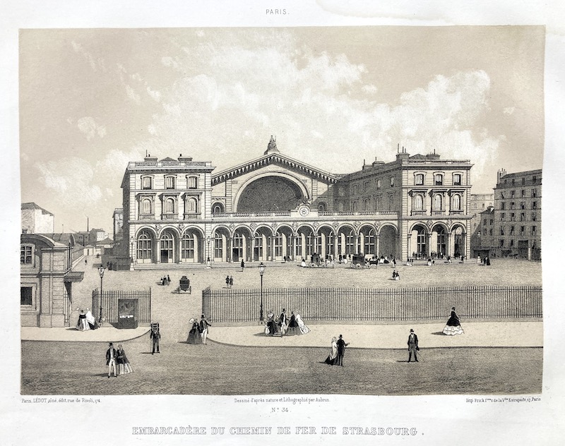 Nº34 - Embarcadere du Chemin de Fer de Strasbourg