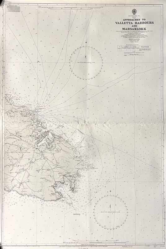 Approaches to Valleta Harbours and Marsaxlokk [Malta]