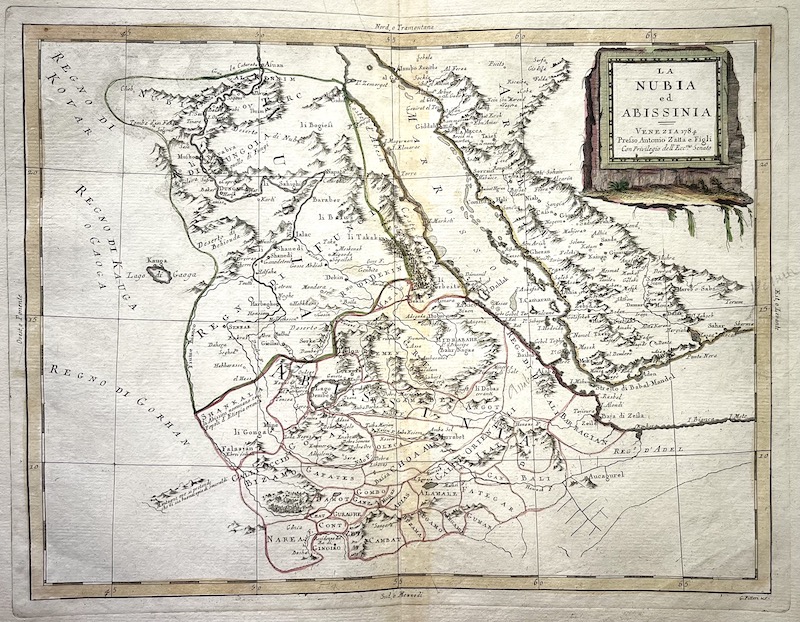 La Nubia ed Abissinia [Nubia, Etiopia]